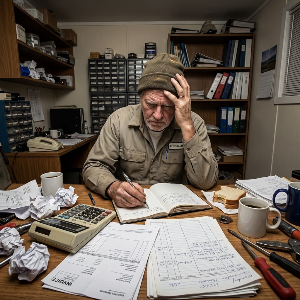 Problemas de presupuestos para Electricistas