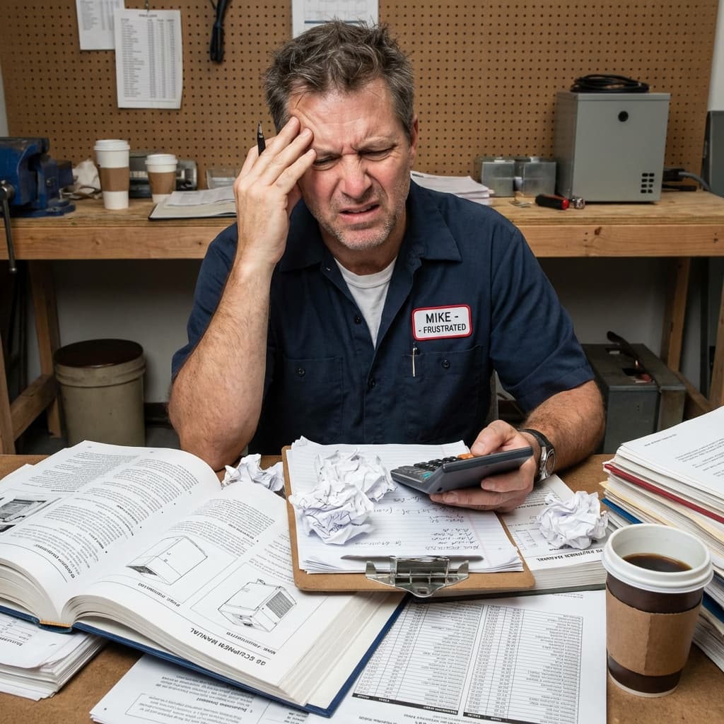 Problemas de presupuestos para Técnicos HVAC